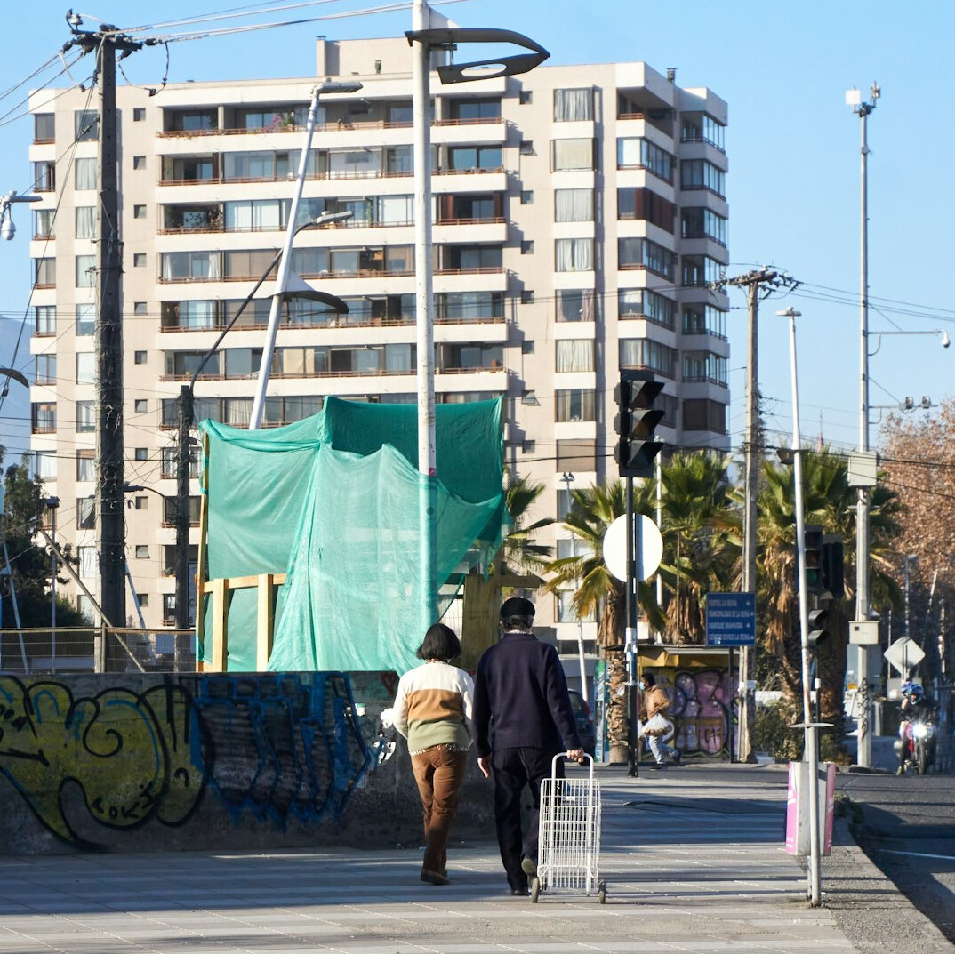 chilean street scene